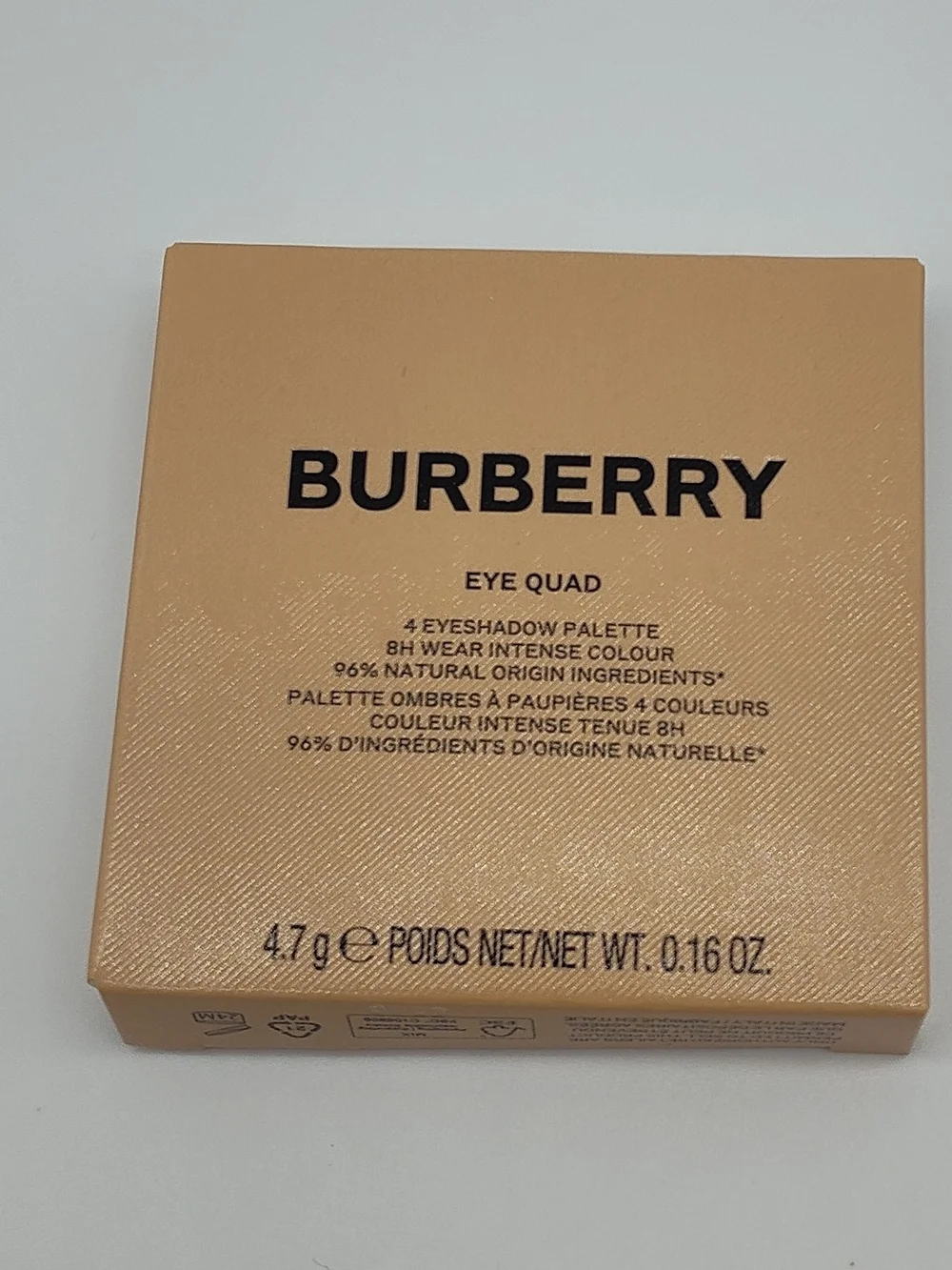 BURBERRY Eye Quad 04 Midnight Eyeshadow Palette 4 Shade Luxury Compact NIB - Picture 2 of 10